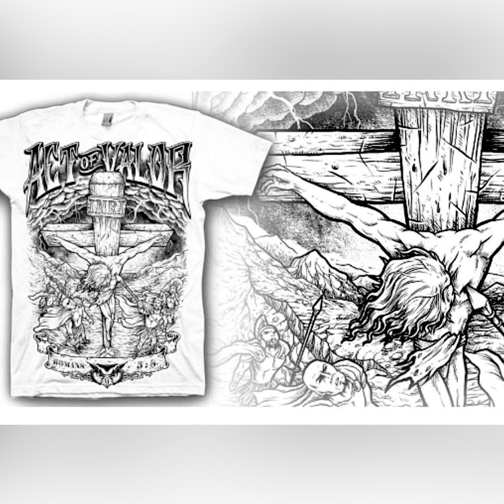 Vigilant shirt(Crucification of Jesus)